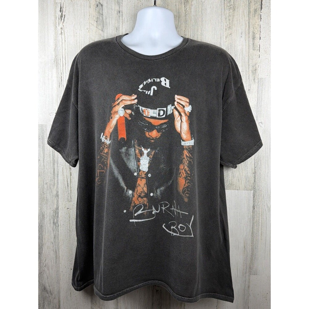 Burna Boy I Told Them Tour Graphic Official Licensed T-Shirt XL (26”x29”)